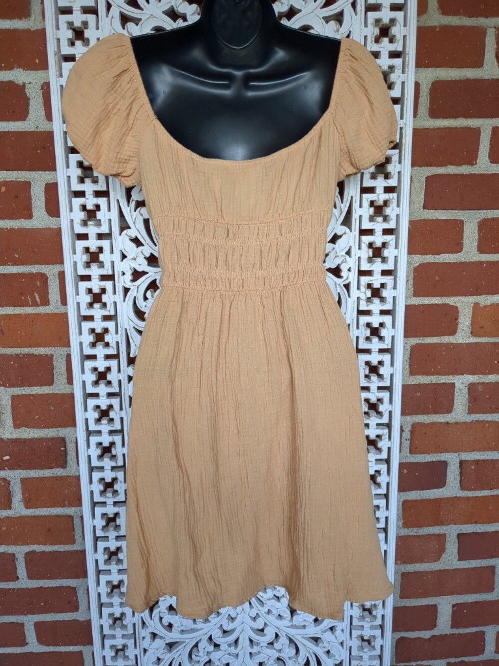 S 🍬🍭🍬 Cute 100% Cotton Short Sleeve Dress - Picture 6 of 12